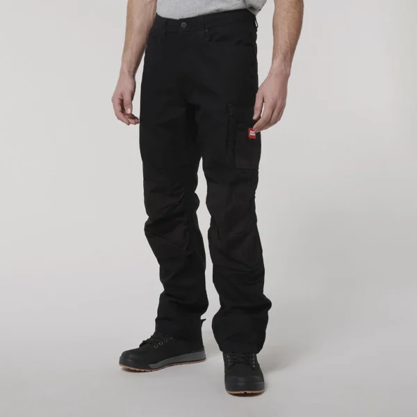 Hard Yakka Legends Cargo Work Pants Black - Image 2